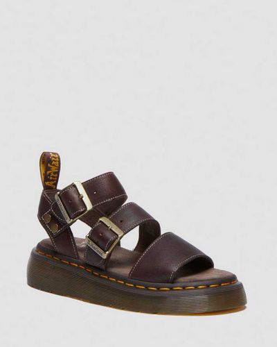 Sandales Gryphon Quad en Cuir Grizzly en , Taille: 37 - Dr. martens - Modalova