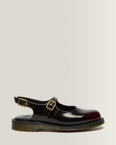 Babies Madaline en Cuir Rub Off À Bride Arrière Chaussures en , Taille: 38 - Dr. martens - Modalova