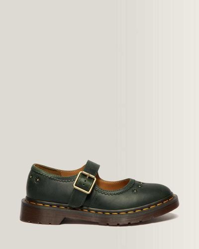 Babies Flower en Cuir Crazy Horse Chaussures en , Taille: 40 - Dr. martens - Modalova