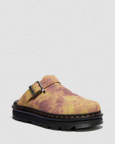 Mules Plateformes Zebzag en Daim À Brides en , Taille: 39 - Dr. martens - Modalova
