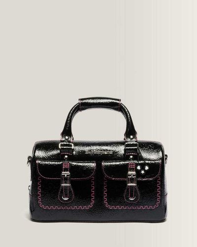 Sac en Cuir Distressed Patent À Anses Supérieures en - Dr. martens - Modalova