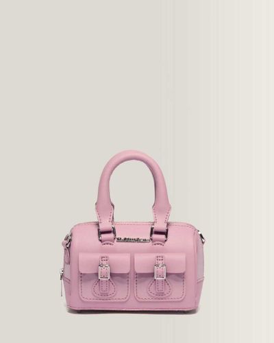 Mini Sac en Cuir Verni À Anse Supérieure en - Dr. martens - Modalova