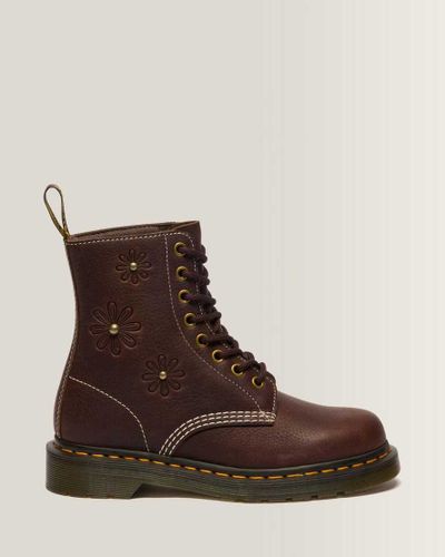 Boots 1460 Pascal en Cuir Flower Grizzly en , Taille: 43 - Dr. martens - Modalova