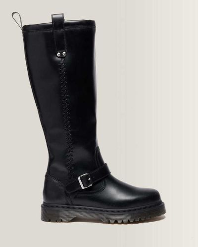 Biker Boots Anistone Hautes en Cuir Orleans en , Taille: 39 - Dr. martens - Modalova