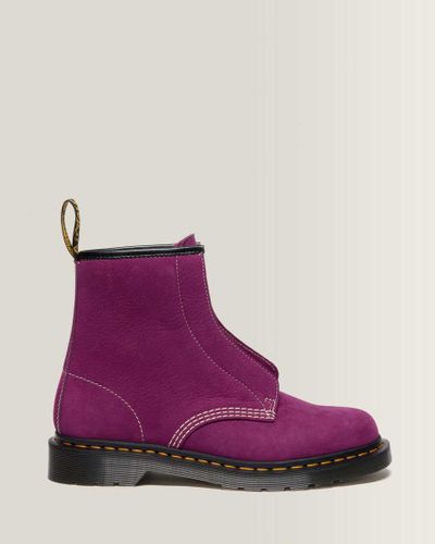 Boots 1460 en Cuir Nubuck Sans Lacets en , Taille: 42 - Dr. martens - Modalova