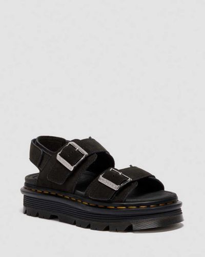 Suède Sandales Zebzag en Daim en , Taille: 36 - Dr. martens - Modalova