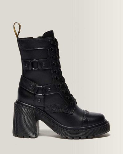 Boots Chesney Harness en Cuir Sendal À Talons en , Taille: 41 - Dr. martens - Modalova