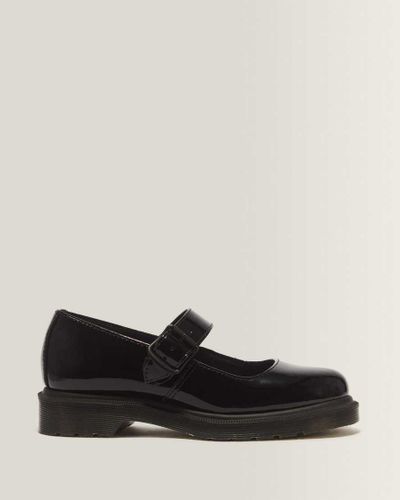 Chaussures Mariel II en Cuir Patent Lamper À Boucles Et Brides en , Taille: 41 - Dr. martens - Modalova