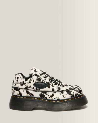 Chaussures Buzz À 5 Œillets en Cuir Hair On Dalmatien , Taille: 41 - Dr. martens - Modalova