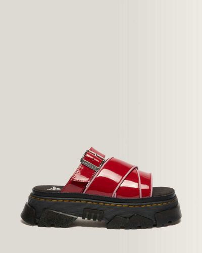 Sandales Mattison en Cuir Soft Patent en , Taille: 43 - Dr. martens - Modalova