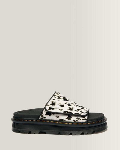 Sandales Plateformes Zebzag en Cuir Hair-On Dalmatien , Taille: 38 - Dr. martens - Modalova