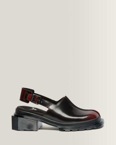 Mules Maybole en Cuir Rub Off À Bouts Carrés en , Taille: 40 - Dr. martens - Modalova