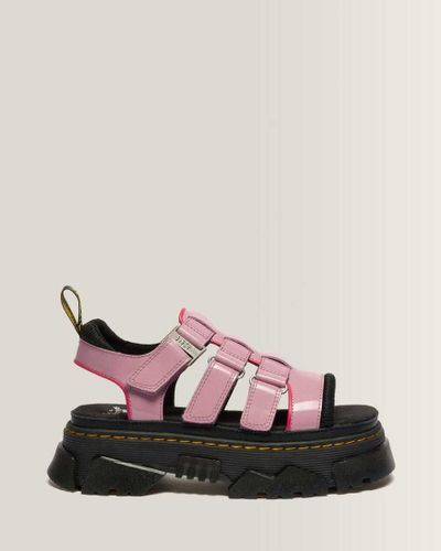 Sandales Mattison en Cuir Soft Patent À Brides en , Taille: 38 - Dr. martens - Modalova