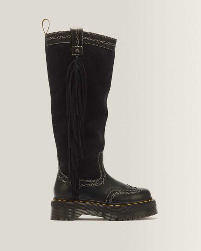 Boots Quad Hi Desert Rodeo en Cuir Et en Daim en , Taille: 37 - Dr. martens - Modalova