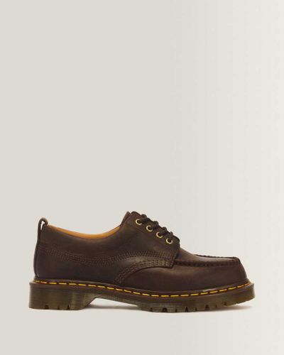 Chaussures Lowell en Cuir Crazy Horse À 4 Œillets Et À Bout Mocassin en , Taille: 44 - Dr. martens - Modalova