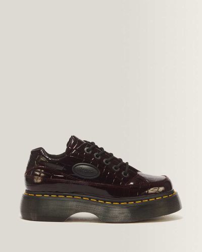 Chaussures Buzz en Cuir Croc Emboss À 5 Œillets en , Taille: 36 - Dr. martens - Modalova