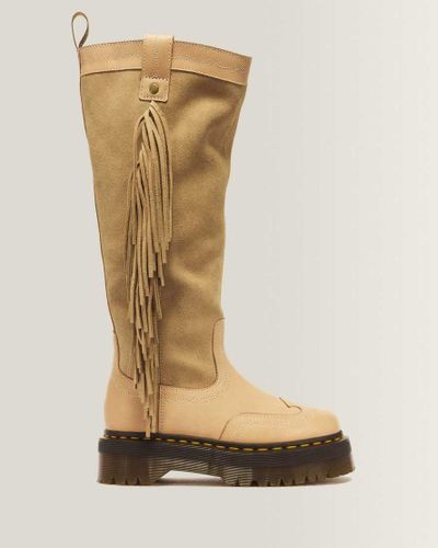 Boots Quad Hi Desert Rodeo en Cuir Et en Daim en , Taille: 43 - Dr. martens - Modalova