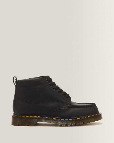 Boots Lowell Chukka en Cuir Crazy Horse À 6 Œillets Et À Bout Mocassin Chaussures en , Taille: 46 - Dr. martens - Modalova