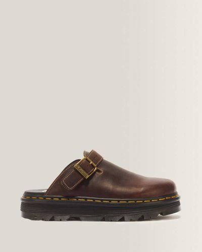 Mules Zebzag en Cuir Crazy Horse en , Taille: 38 - Dr. martens - Modalova