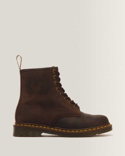 Crazy Horse Gaucho Cuir Boots en , Taille: 37 - Dr. martens - Modalova