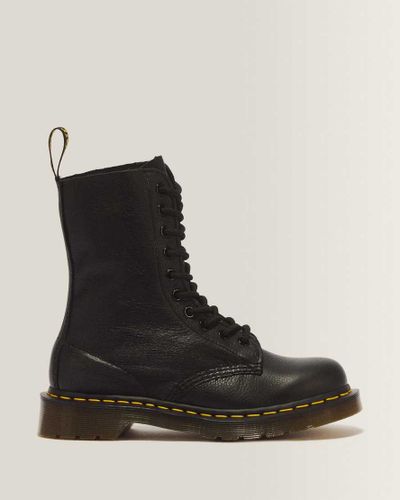 Cuir Souple 1490 Virginia High Bottes en , Taille: 36 - Dr. martens - Modalova