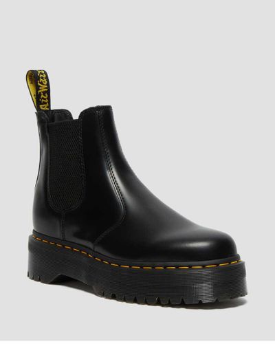 Chelsea Boots Plateformes Quad 2976 en Cuir Smooth Chaussures en , Taille: 43 - Dr. martens - Modalova