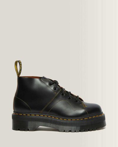 Lisse Cuir Boots Plateformes Church Quad en , Taille: 38 - Dr. martens - Modalova