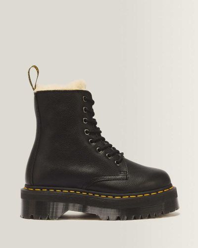 Boots Plateformes Jadon en Cuir Fourrées Chaussures en , Taille: 47 - Dr. martens - Modalova