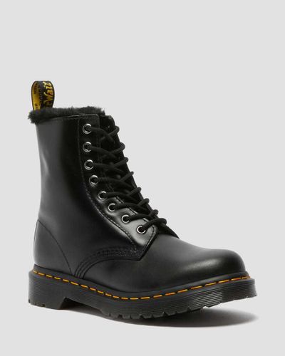 Boots 1460 Serena en Cuir DoublÉes De Fourrure SynthÉtique en /, Taille: 39 - Dr. martens - Modalova