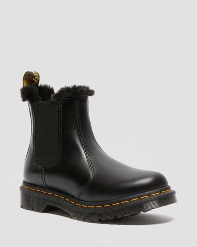 Chelsea Boots 2976 Leonore en Cuir DoublÉes De Fourrure SynthÉtique Chaussures en /, Taille: 37 - Dr. martens - Modalova