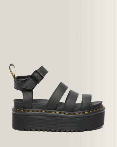 Sandales Plateformes Montantes Blaire en Cuir Hydro en , Taille: 43 - Dr. martens - Modalova