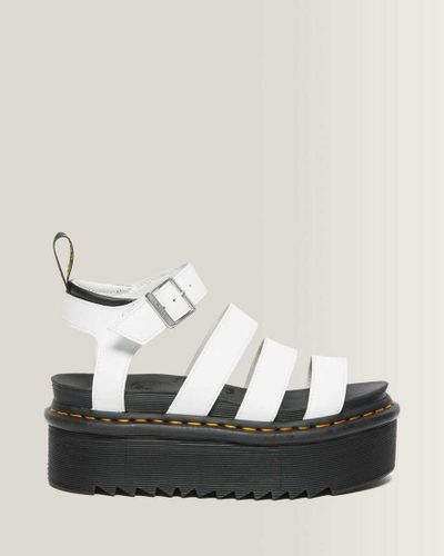 Sandales Plateformes Quad Blaire en Cuir Hydro en , Taille: 42 - Dr. martens - Modalova