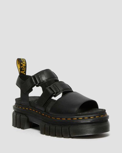 Sandales Plateformes Ricki en Cuir Nappa Lux À 3 Brides en , Taille: 40 - Dr. martens - Modalova