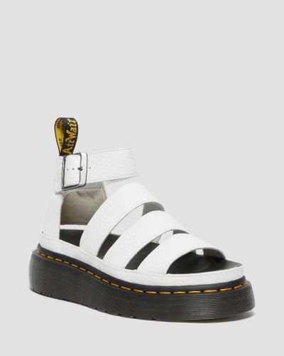 Sandales Plateformes Quad Clarissa II en Cuir Milled Nappa en , Taille: 38 - Dr. martens - Modalova