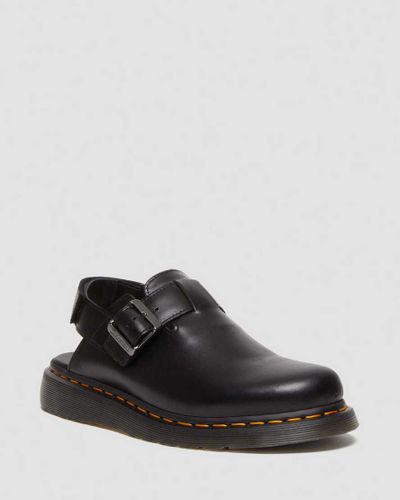 Mules Jorge II Brando À Brides en Noir, Taille: 37 - Dr. martens - Modalova