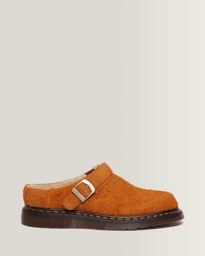 Mules Isham en Daim Et Fourrure Synthétique en /, Taille: 48 - Dr. martens - Modalova