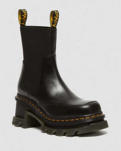 Chelsea Boots Corran en Cuir Atlas À Talons en , Taille: 41 - Dr. martens - Modalova