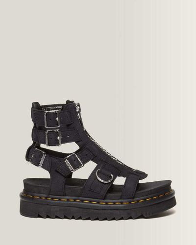 Sandales Olson en Cuir Tumbled Nubuck À Zip en , Taille: 40 - Dr. martens - Modalova