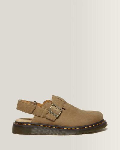 Mules Jorge II en Cuir Tumbled Nubuck À Brides en /, Taille: 37 - Dr. martens - Modalova
