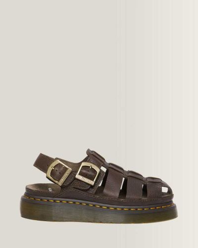Sandales Wrenlie Fisherman en Cuir Grizzly en , Taille: 48 - Dr. martens - Modalova