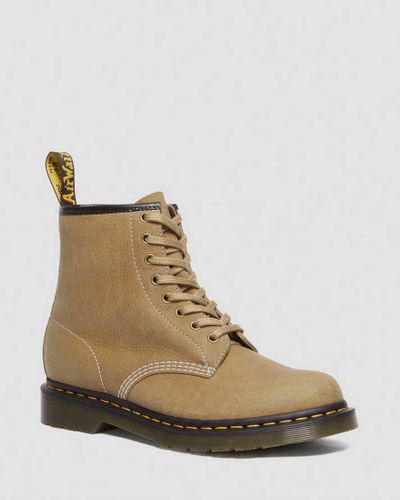 Boots 1460 en Cuir Tumbled Nubuck À Lacets en /, Taille: 36 - Dr. martens - Modalova