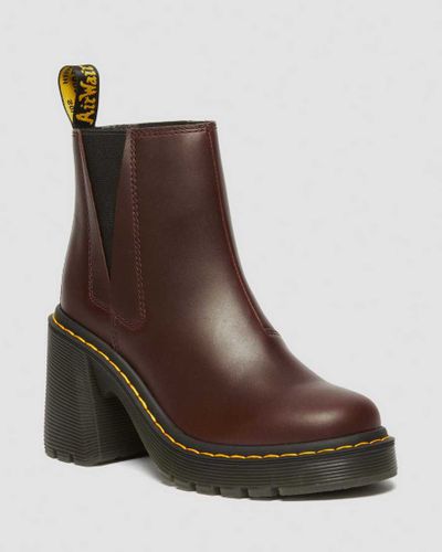 Chelsea Boots Spence en Cuir À Talons Évasés Chaussures en , Taille: 40 - Dr. martens - Modalova