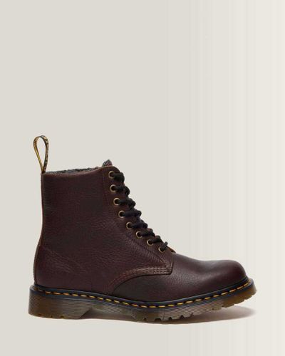 Boots 1460 en Cuir Grizzly À Doublure en Polaire en , Taille: 38 - Dr. martens - Modalova
