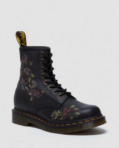 Boots 1460 Decayed Roses en Cuir en , Taille: 36 - Dr. martens - Modalova