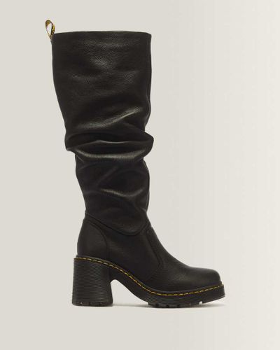 Boots Montantes Kasey en Cuir Virginia en , Taille: 39 - Dr. martens - Modalova