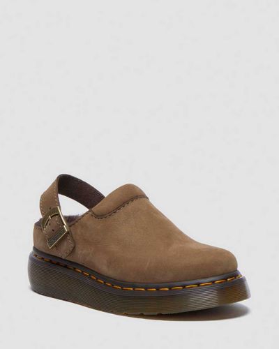 Mules Plateformes Laketen De Fourrure Synthétique en , Taille: 39 - Dr. martens - Modalova
