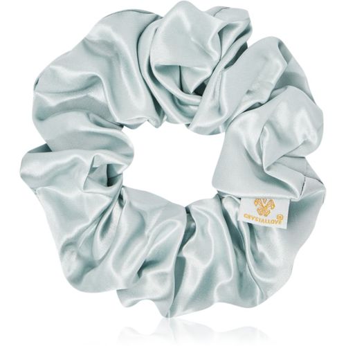 Silk Scrunchie chouchou en soie Amazonite 1 pcs - Crystallove - Modalova