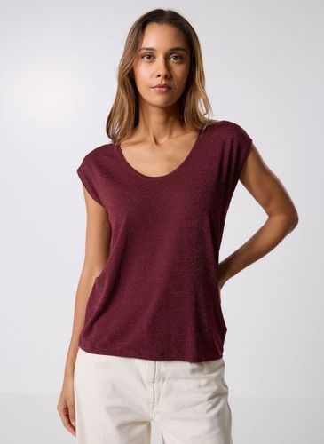 Vêtements Pcbillo Tee Lurex Stripes - Pieces - Modalova