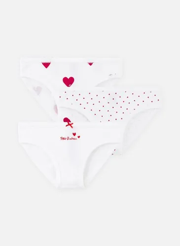 Vêtements Lot de 3 Culottes Coeur pour Accessoires - Petit Bateau - Modalova