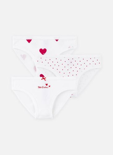 Vêtements Lot de 3 Culottes Coeur pour Enfant - Petit Bateau - Modalova